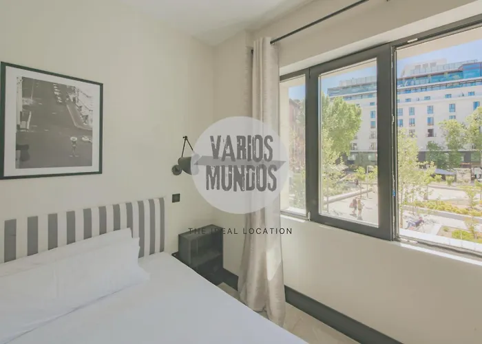 Bright Apt Para 4Pax En Gran Via-Plaza De Carmen E2